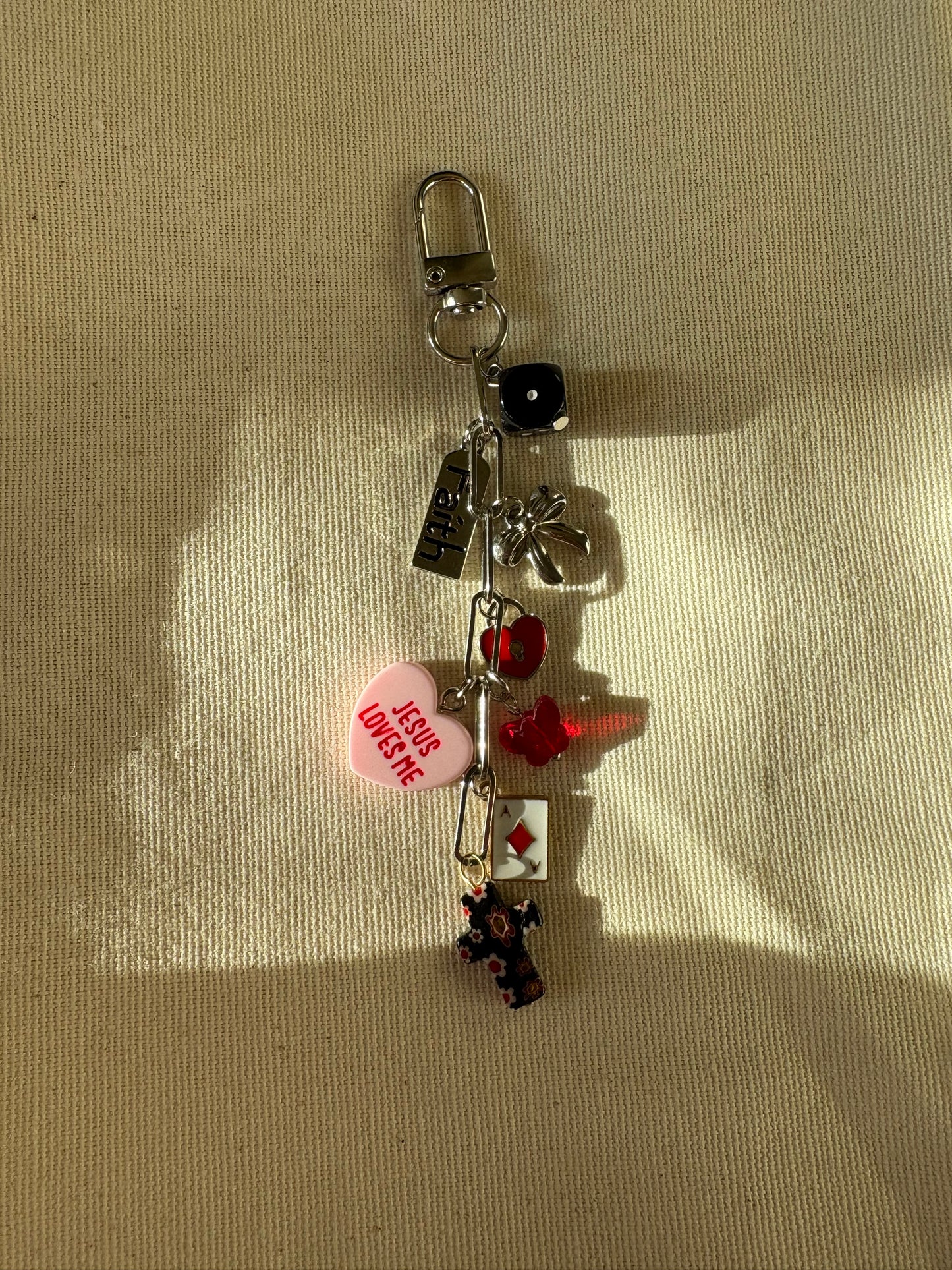 Y2K Sweetheart Bag Charm