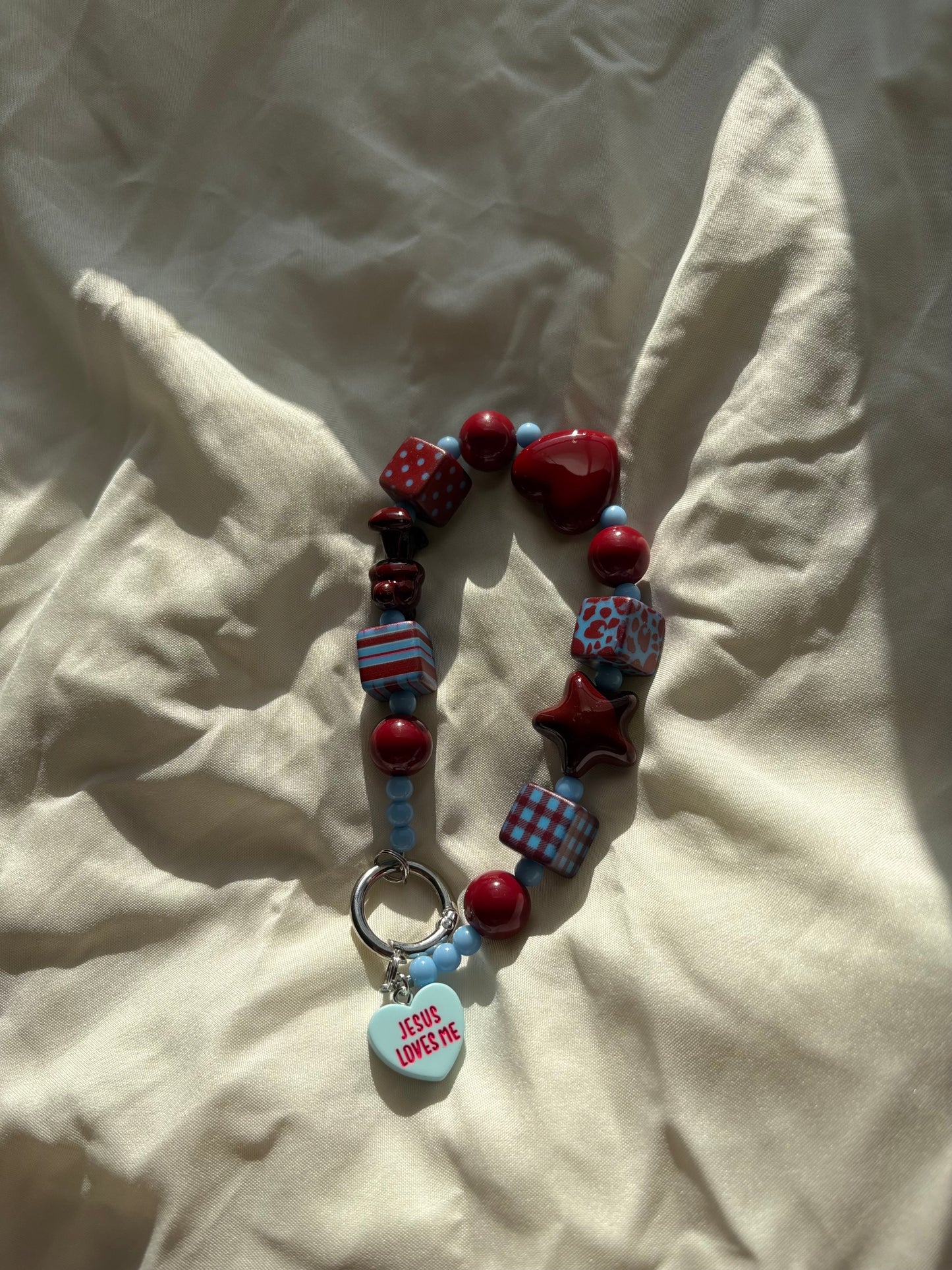 Sweetheart Chunky Bag Charm