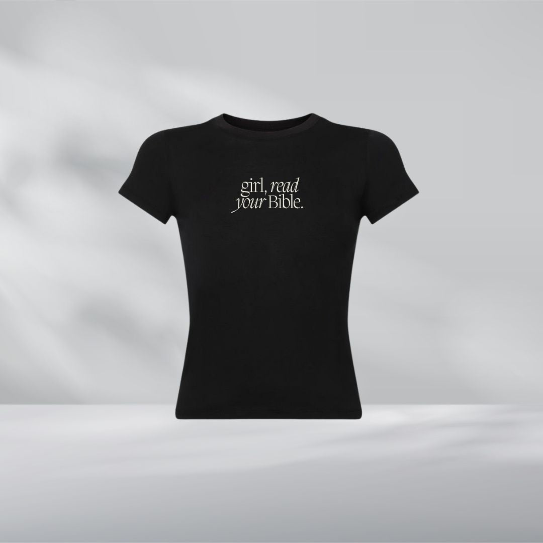 Girl Read Your Bible Baby Tee