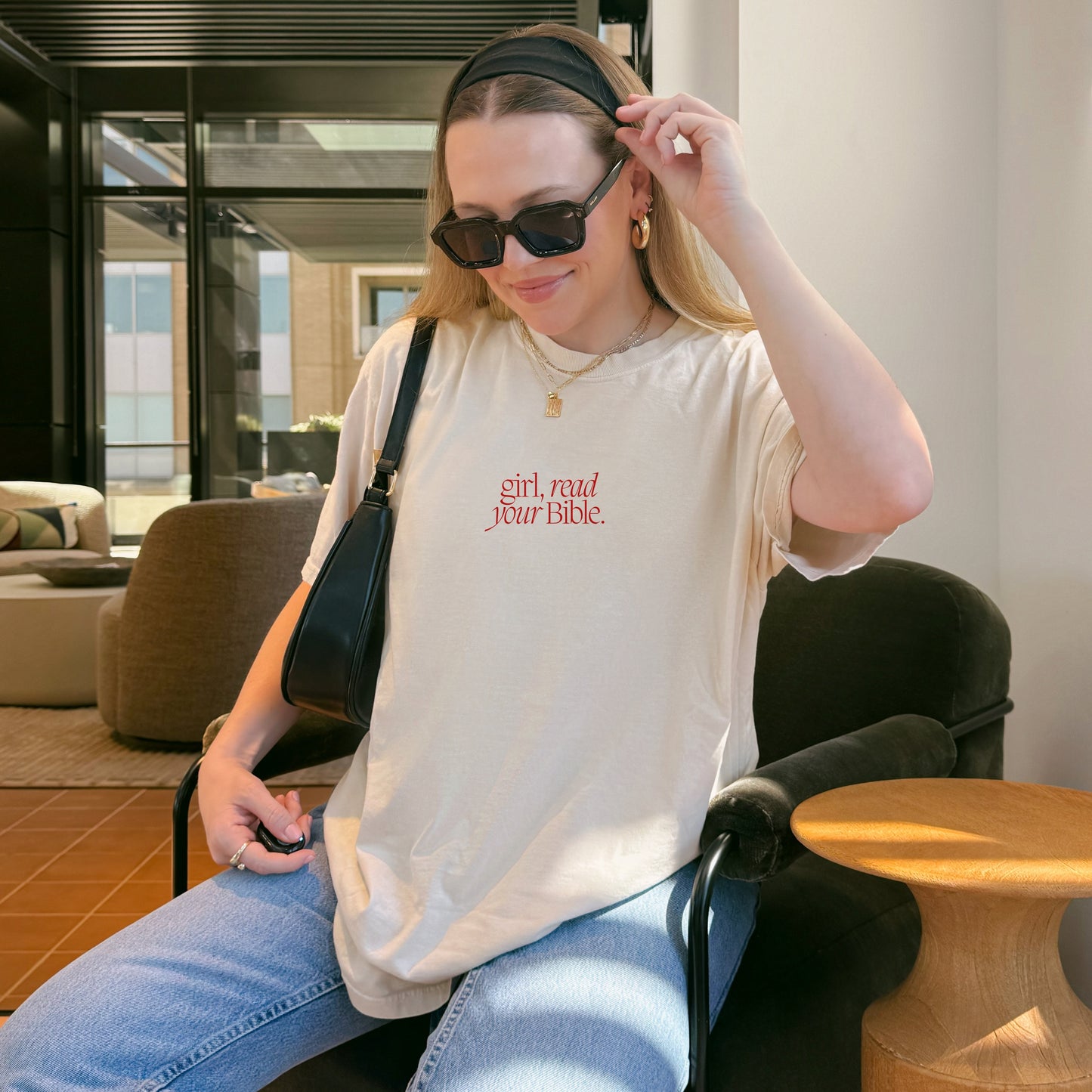 Girl Read Your Bible Tee