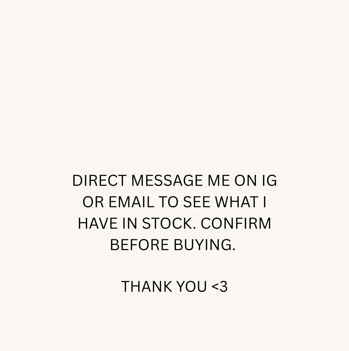 Hat Listing