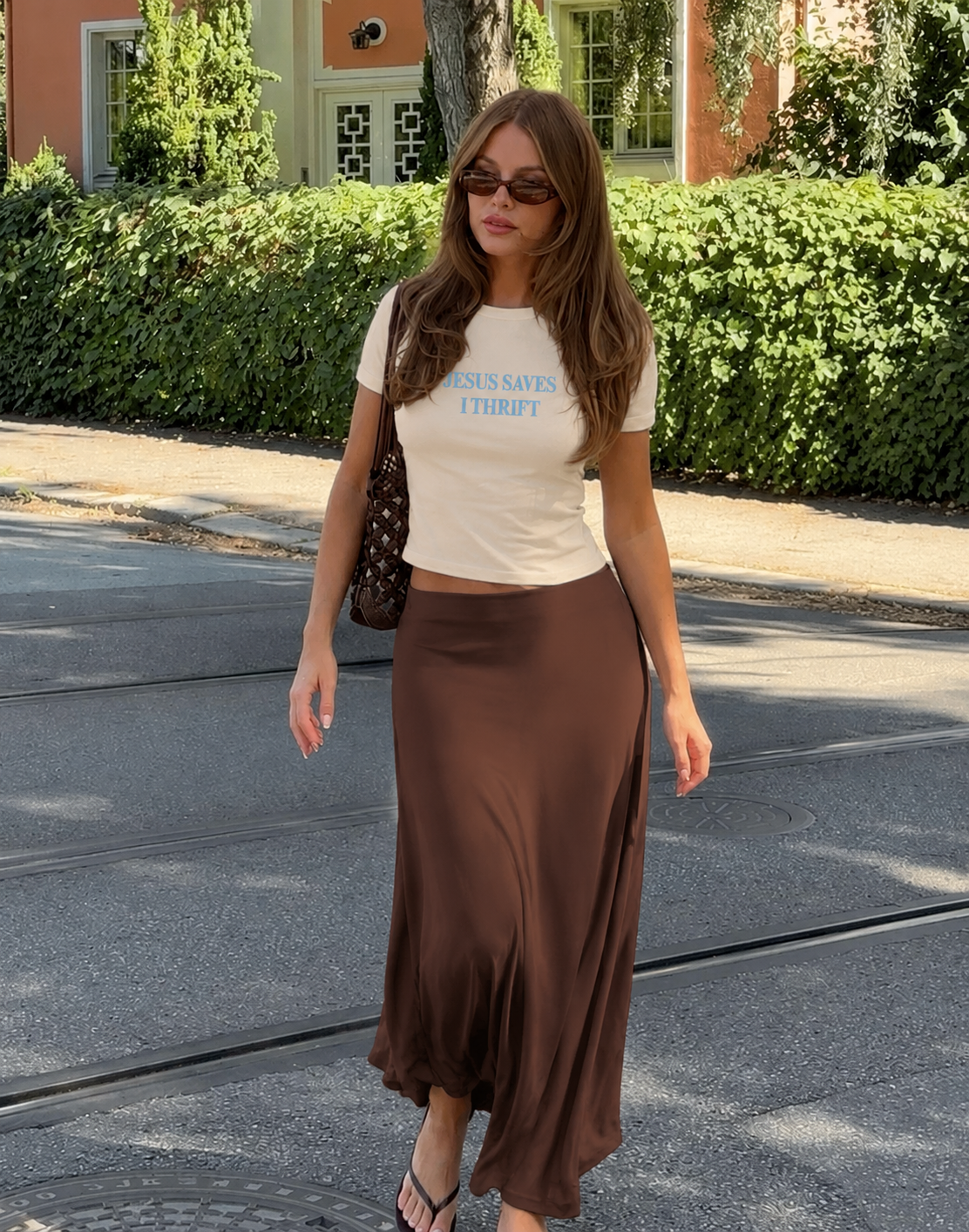 Jesus Saves I Thrift Baby Tee