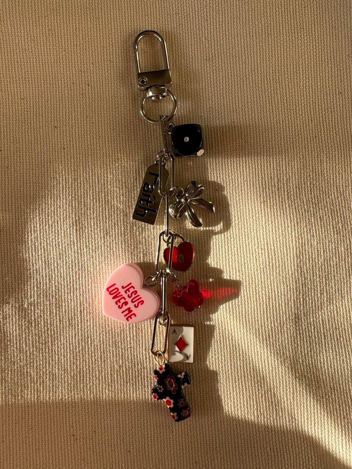 Y2K Sweetheart Bag Charm