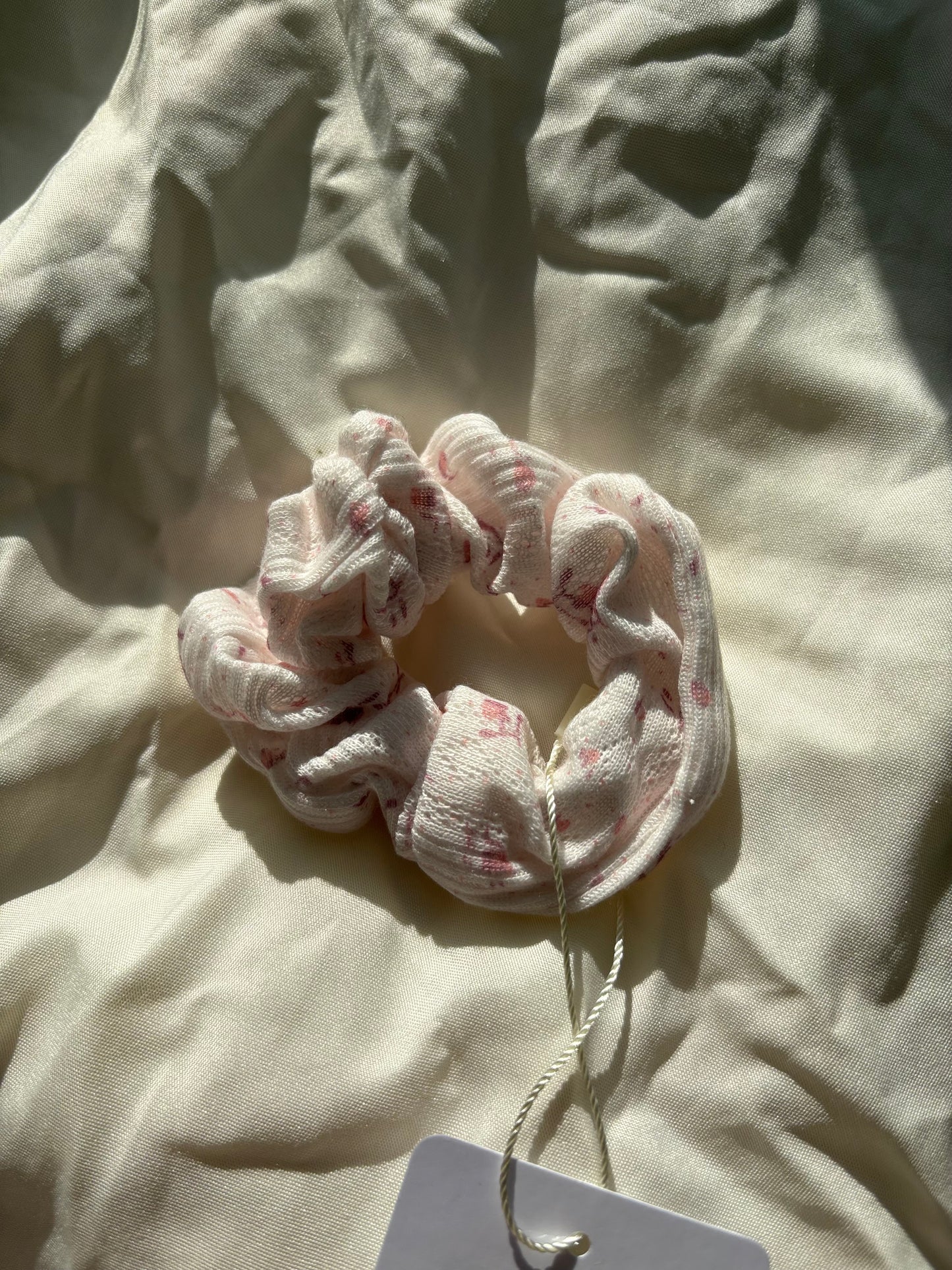 Saving Floral Scrunchies