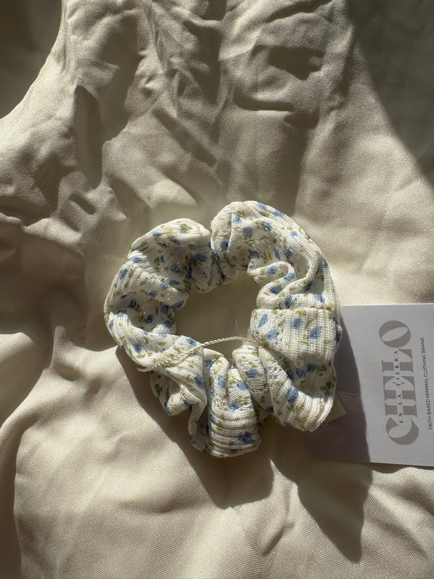 Saving Floral Scrunchies