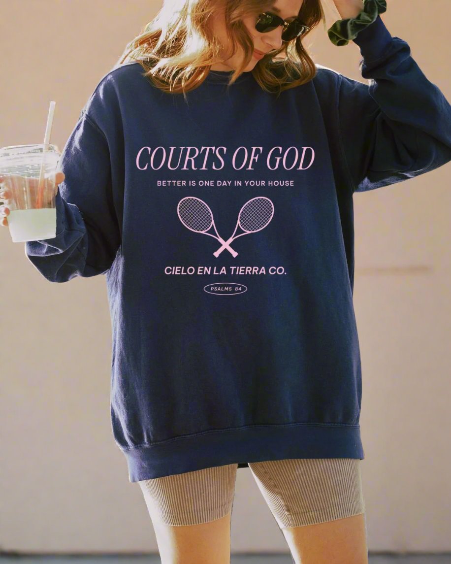 Courts of God Crewneck