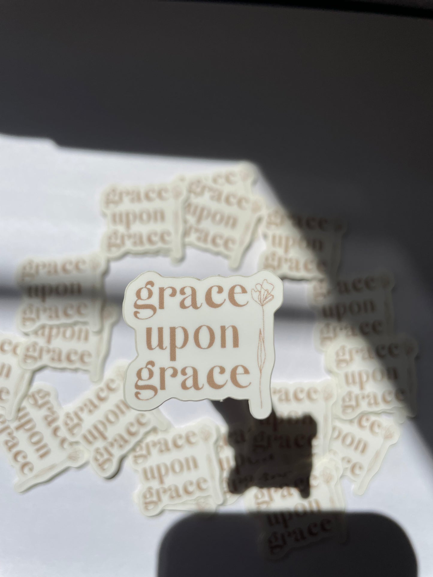 Grace Upon Grace Mini Sticker