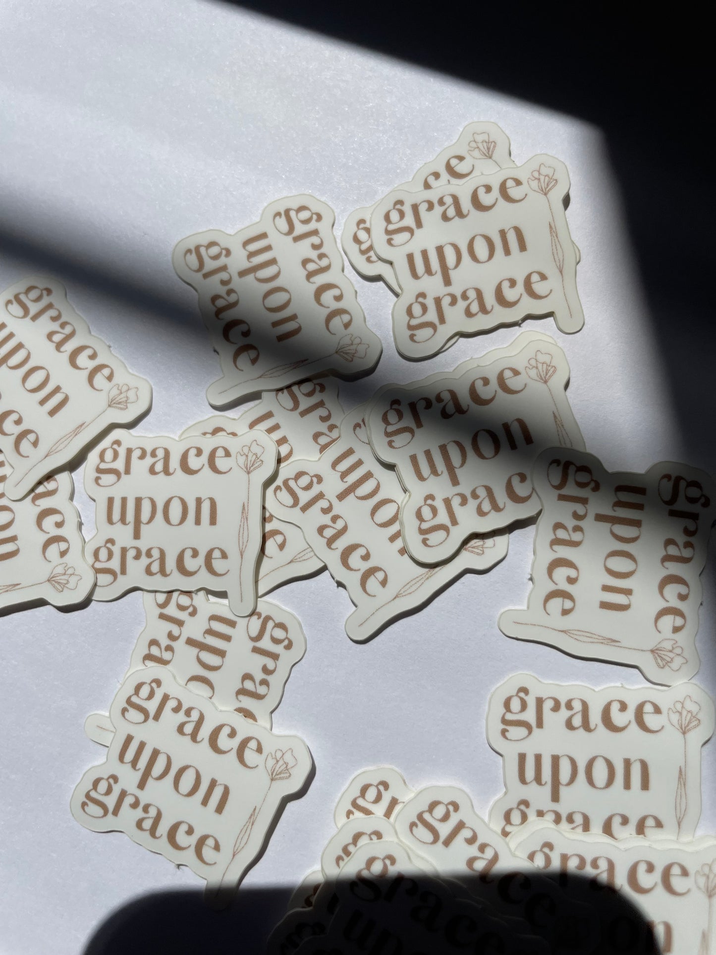 Grace Upon Grace Mini Sticker