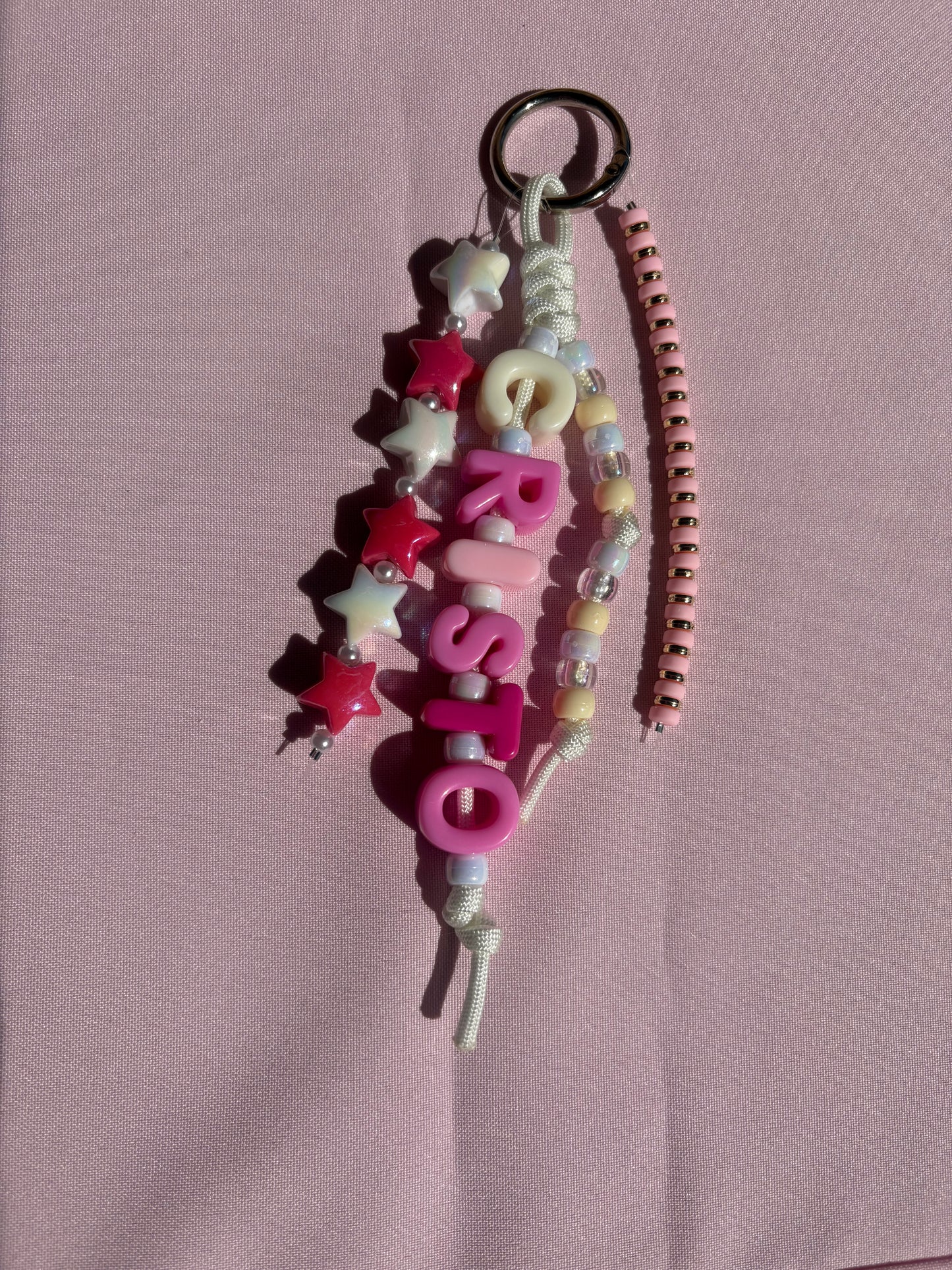 Chunky Letter Bag Charm